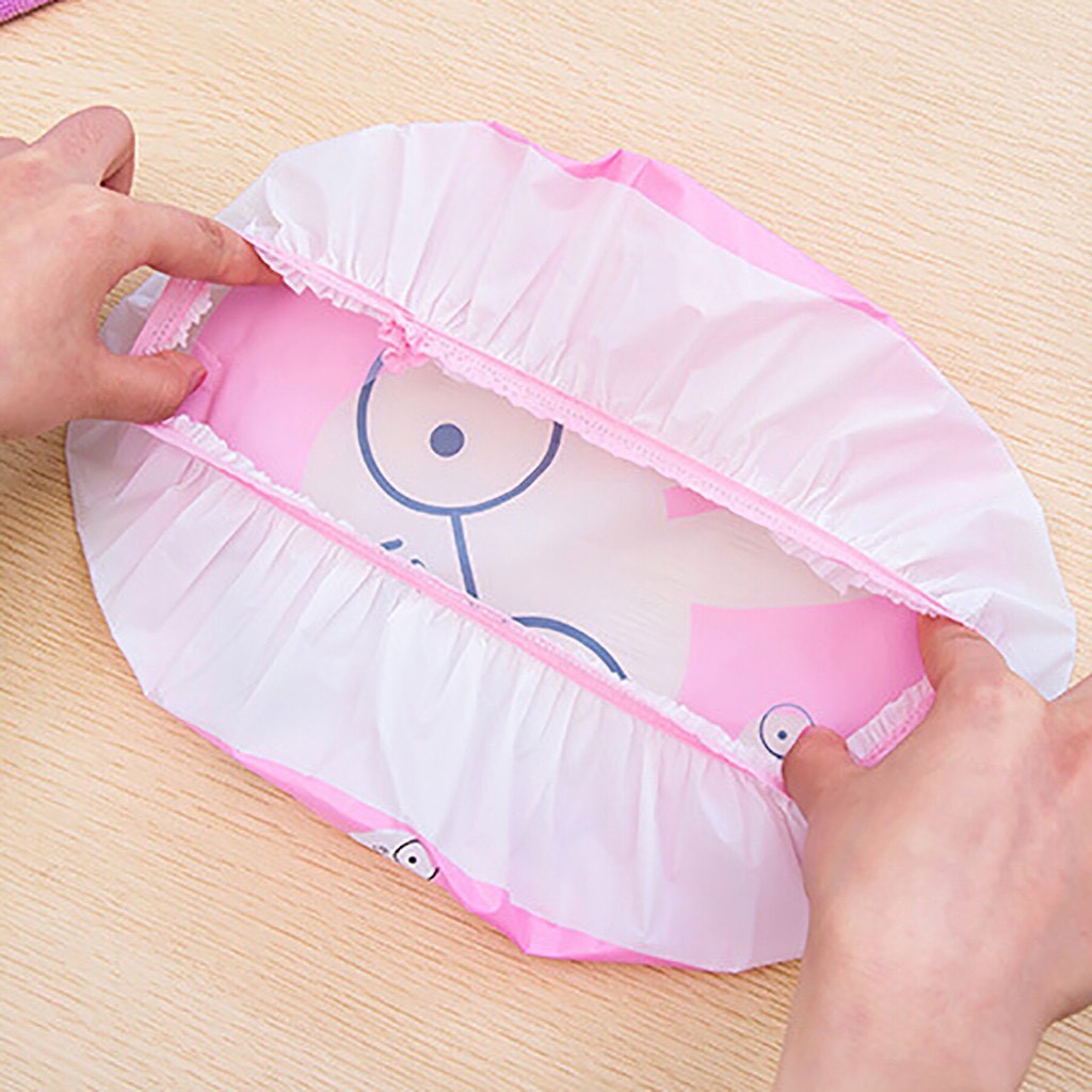 Mũ trùm tóc khi tắm in hình động vật dễ thương cho phụ nữ &amp; trẻ em