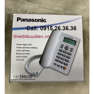 Điện thoại bàn panasonic kx-t98cid, chức năng sp-phone hai chiều