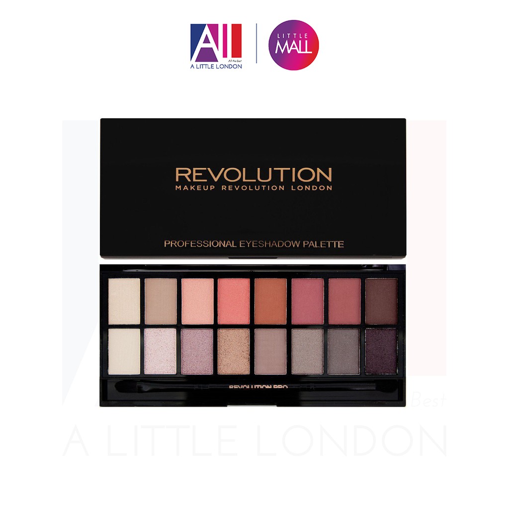 [TOP 1 SHOPEE] Bảng mắt Makeup Revolution New-Trals vs Neutrals Eyeshadow Palette (Bill Anh)