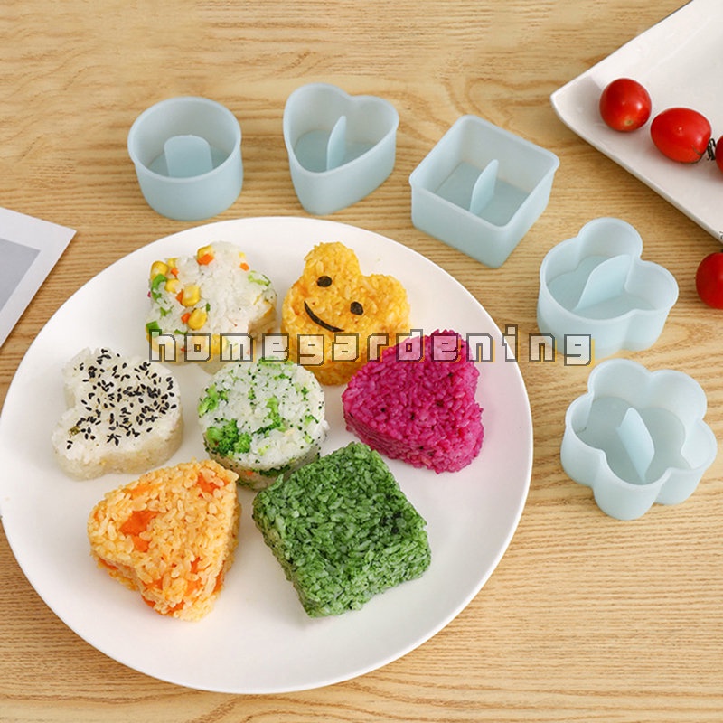 1 Khuôn Làm Cơm Cuộn Sushi Hình Hoạt Hình DIY