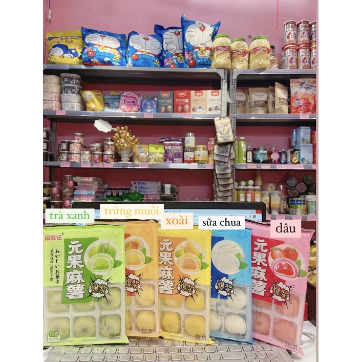 MOCHI TRÁI CÂY NHÂN KEM