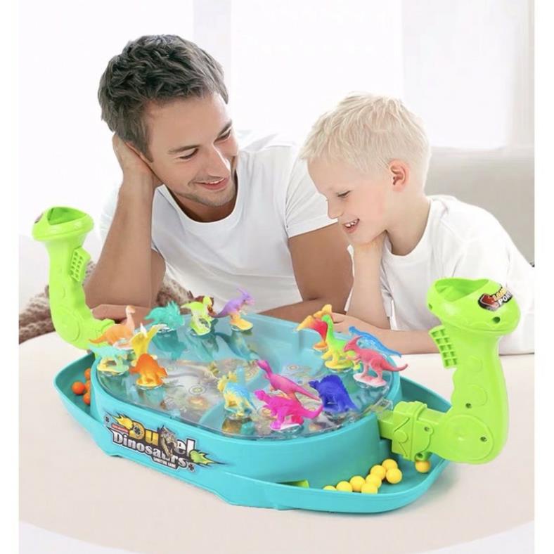 Khủng Long Đại Chiến Dino, Đồ Chơi Trẻ Em Tương Tác 2 Người, Bắn Khủng Long Cho Bé Gái, Bé Trai