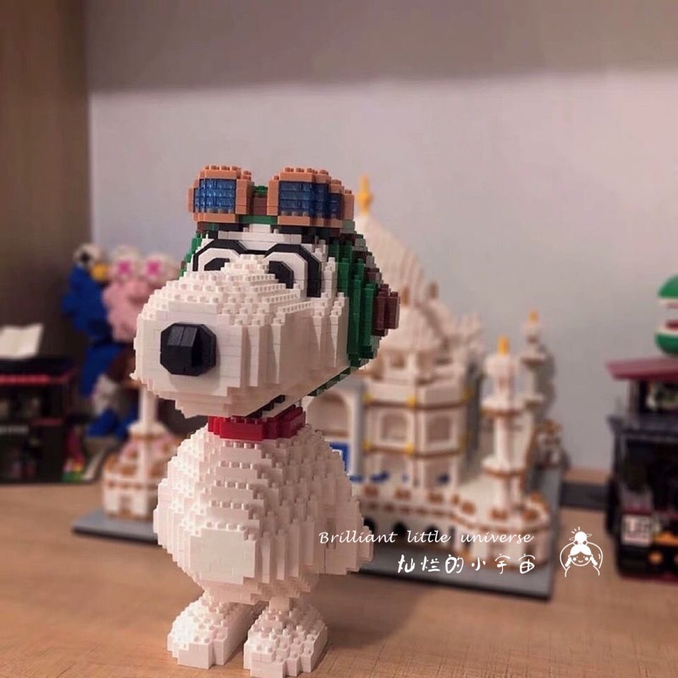 Bộ đồ chơi lắp ráp Lego hình chú chó Snoopy dễ thương