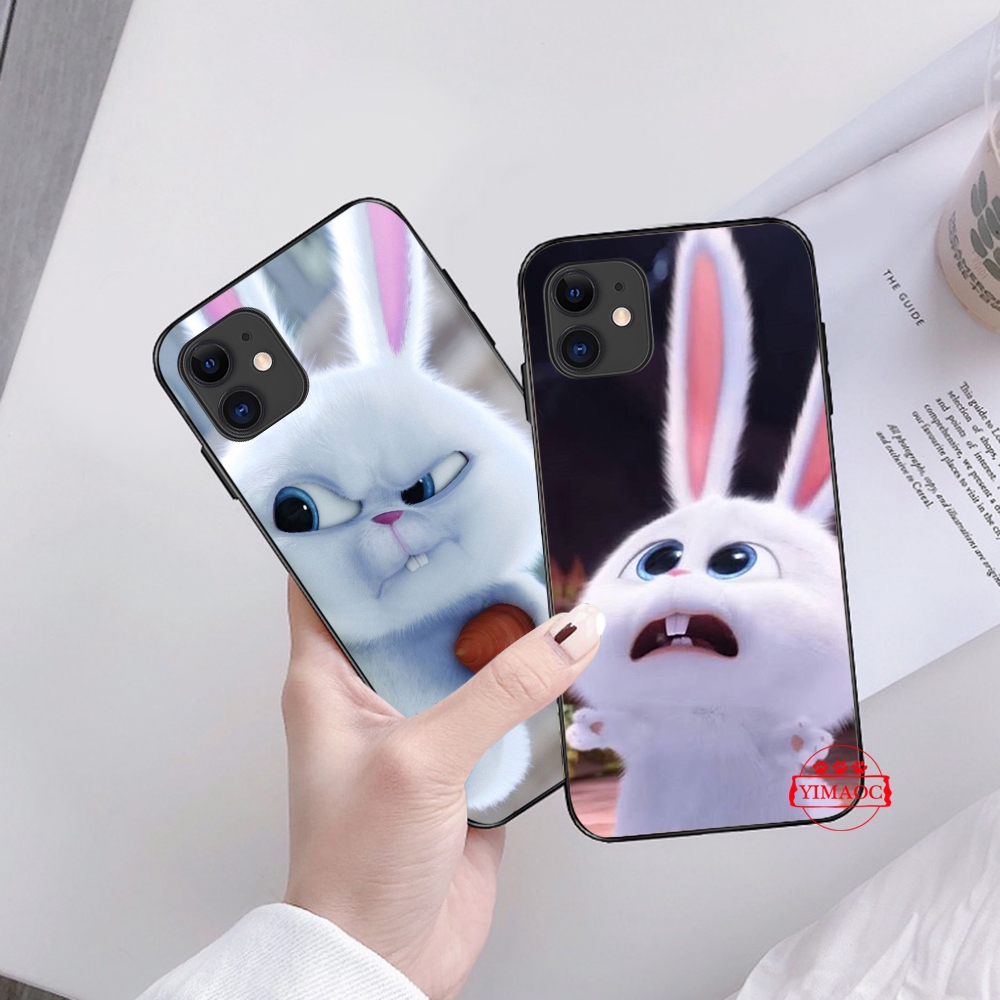 Ốp điện thoại mềm hình thỏ trong Đẳng Cấp Thú Cưng cho Iphone XS Max XR X 11 Pro 7 8 6 6S Plus