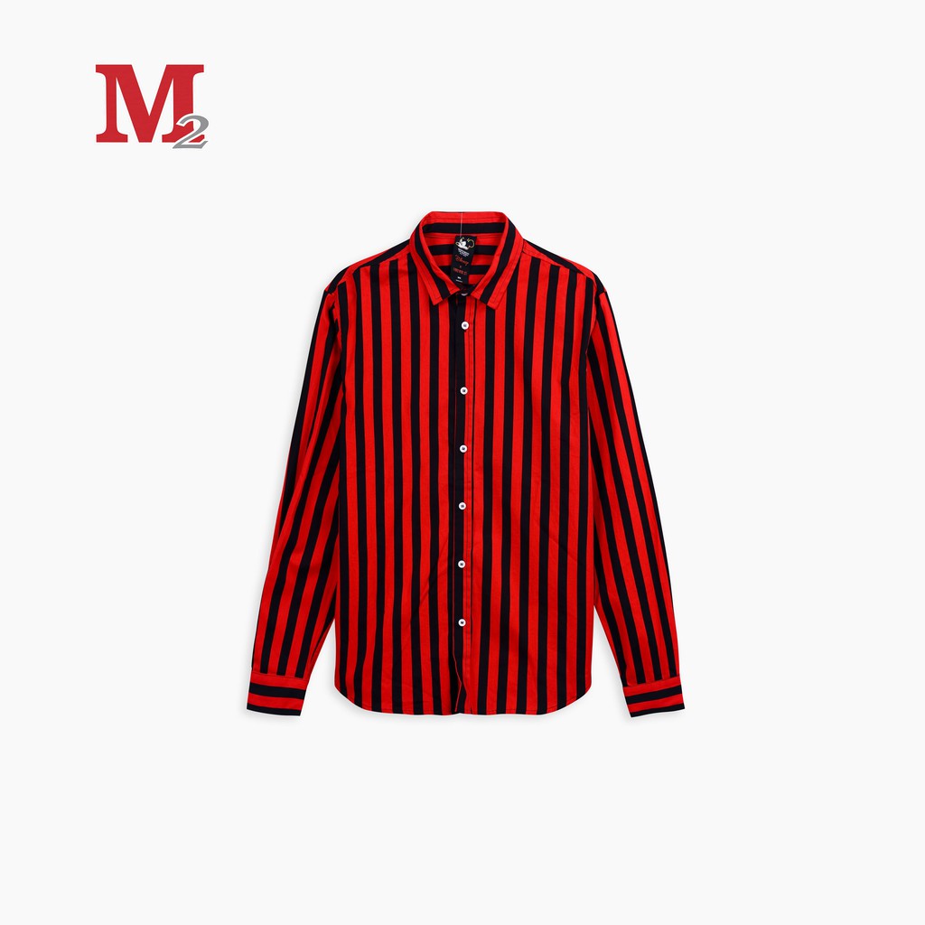 Áo sơ mi nam dài tay kẻ đen đỏ D5620061 Thời trang M2 | BigBuy360 - bigbuy360.vn