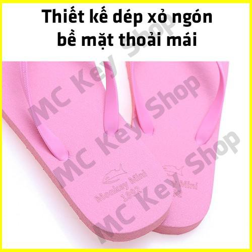 Dép Tông Xỏ Ngón Đi Biển Mùa Hè Nam Nữ, Dép Đi Trong Nhà Chống Trượt Đẹp Giá Rẻ 1892 MC Key Shop