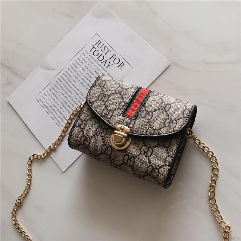 Túi đeo chéo in họa tiết xinh xắn