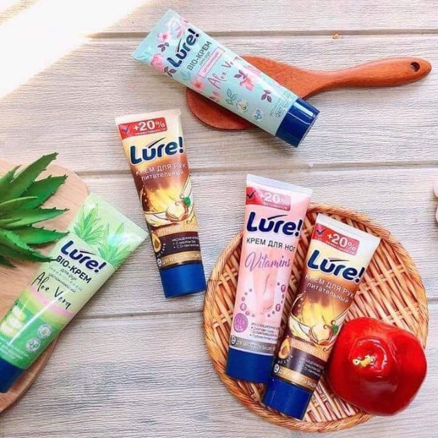 Dưỡng da tay Lure Nga làm mềm mịn, trị nứt nẻ khô rát... da tay