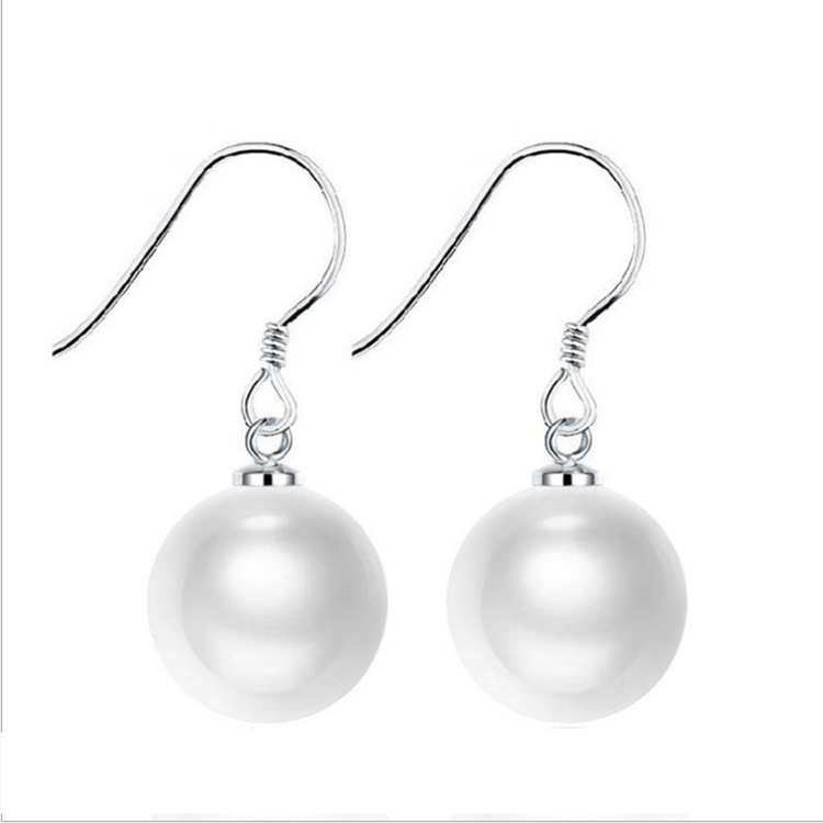 Bông Tai Ngọc Trai Đơn Giản Thời Trang Hàn Quốc Mới