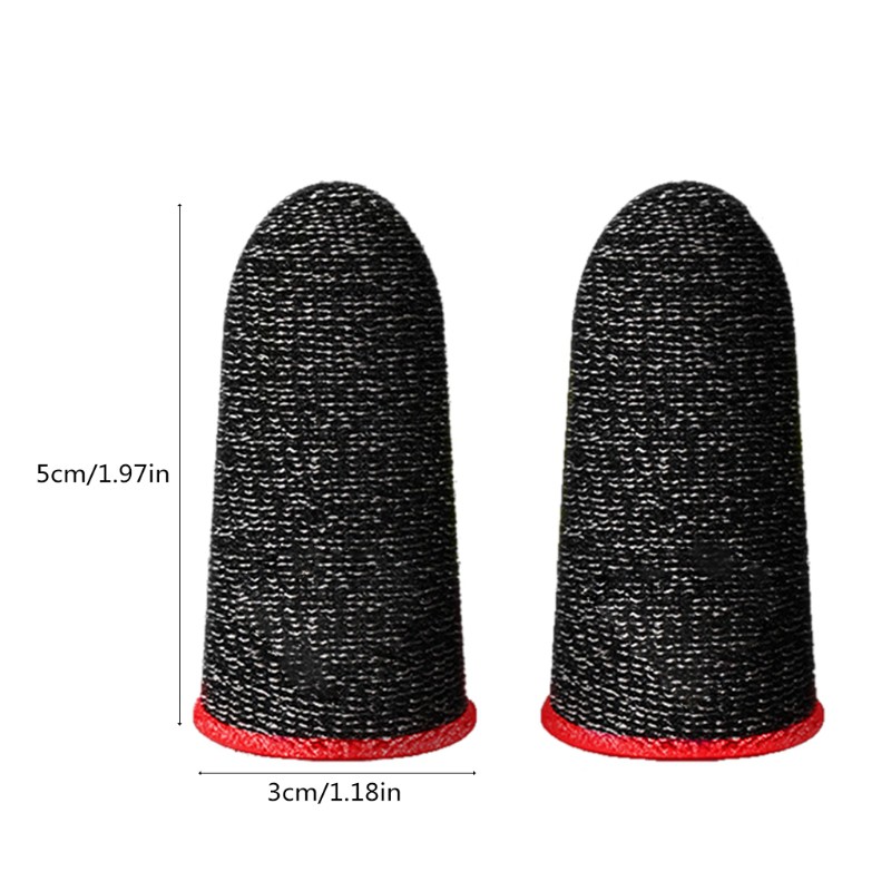 Cặp găng đeo ngón tay thoáng khí chống trượt chuyên dụng chơi game trên điện thoại iPhone/Android/IOS