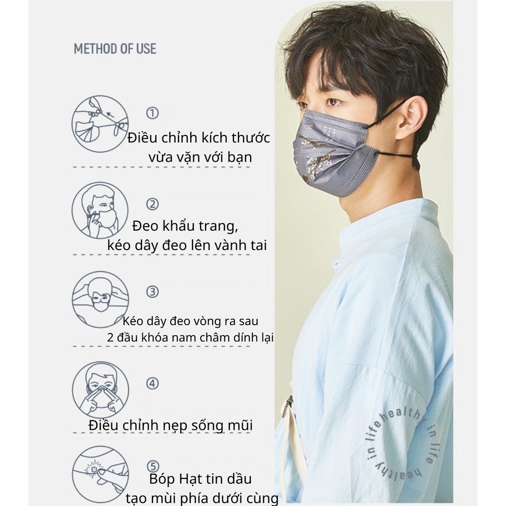 Khẩu trang phụ kiện thời trang siêu cao cấp, cá tính màu sắc kiểu dáng độc quyền (Ahaladin)