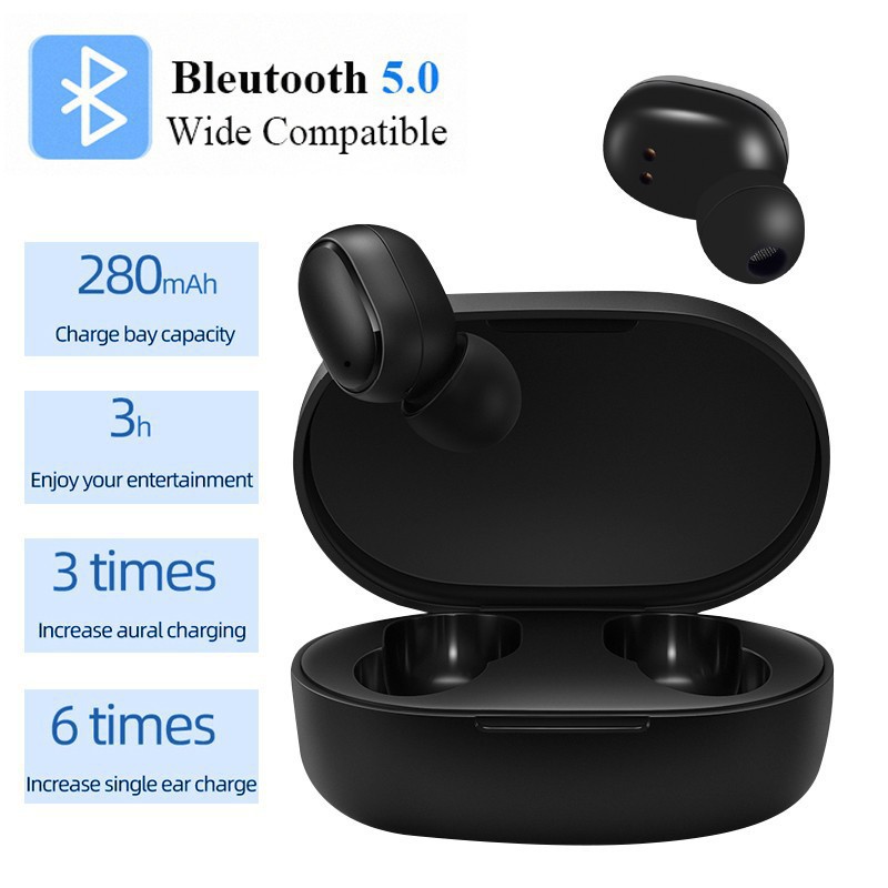 Tai Nghe bluetooth Không Dây xiaomi redmi airdots pro3 Có Micro Loại c 3 Aptx-x