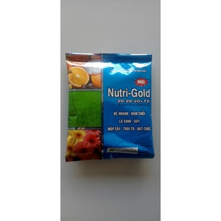 Phân bón lá hỗn hợp npk 20-20-20-te gói 100gr