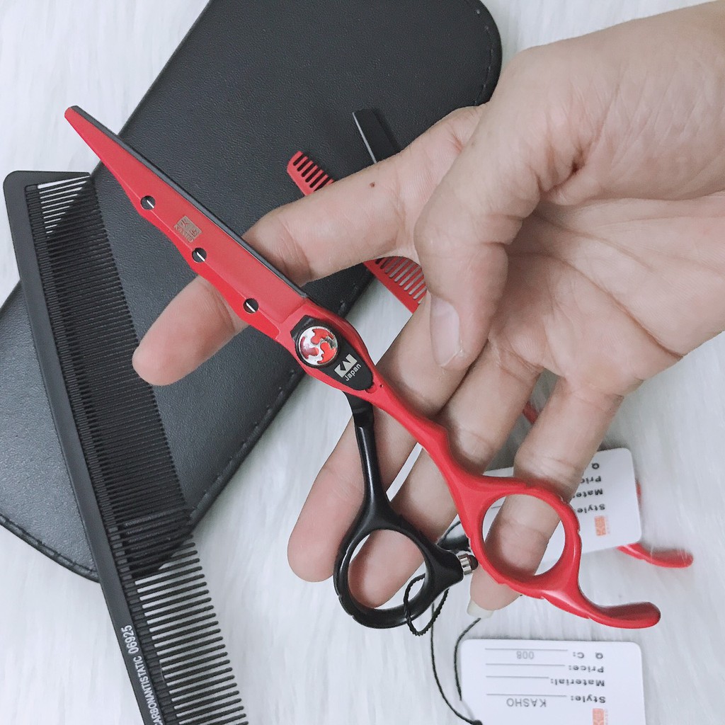 Kéo Cắt Tỉa Tóc Chuyên Nghiệp 6.0 Inch KAI Barber Hair Cut Scissors (dành cho tay phải)