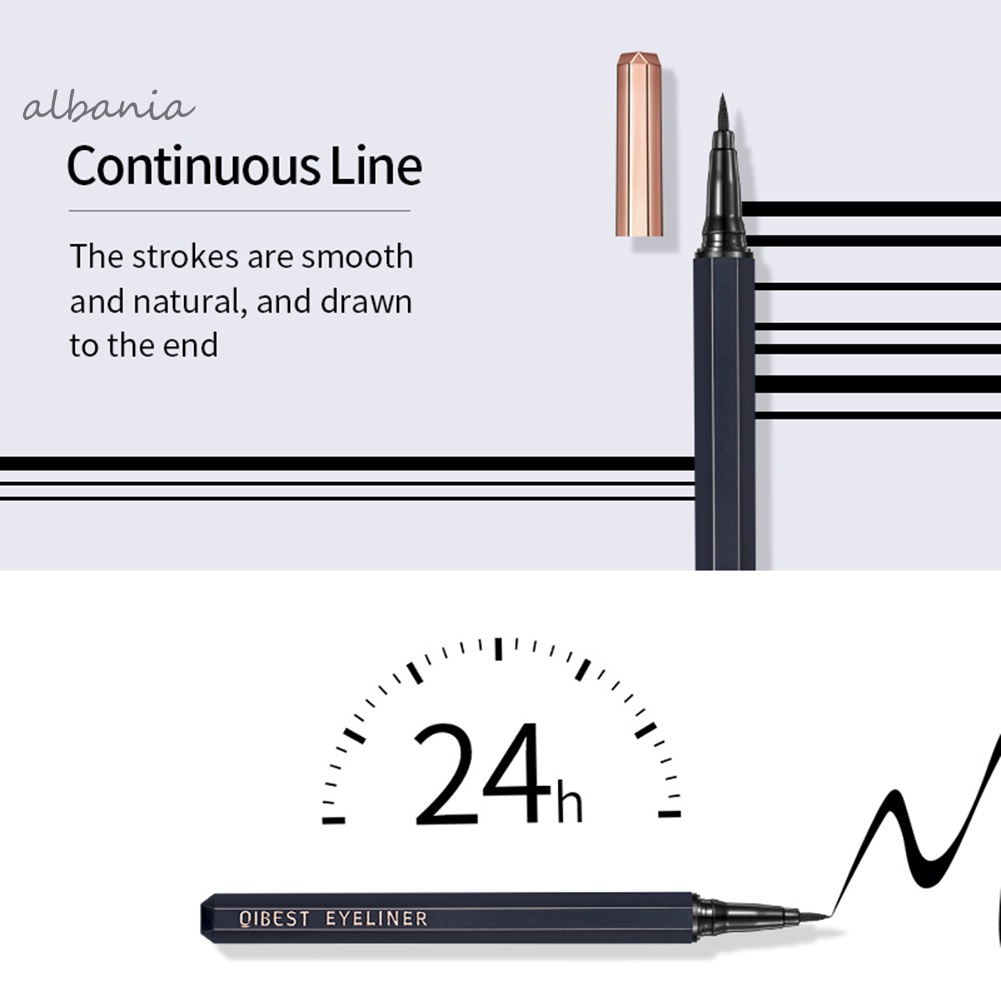 Bút kẻ mắt nước QIBEST khô nhanh chống nước lâu trôi | BigBuy360 - bigbuy360.vn