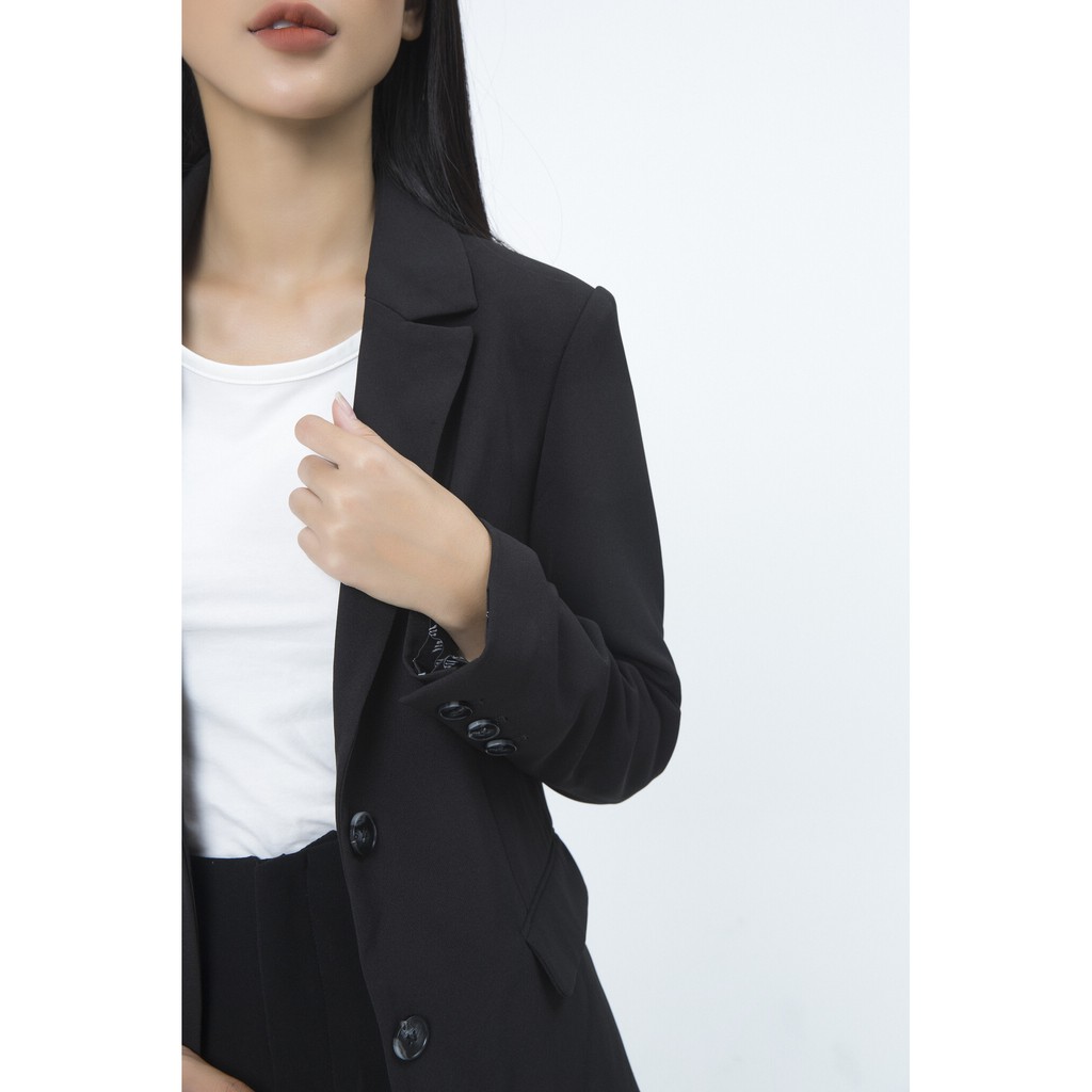 Áo vest nữ dài tay dáng suông IVY moda MS 67M4665 | BigBuy360 - bigbuy360.vn