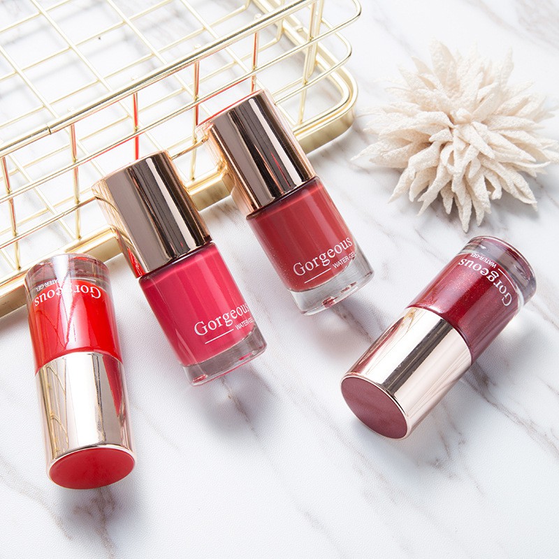 Nước Sơn Móng Tay Gorgeous Water Gel Mau Khô Không Mùi F1