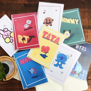 Vở viết BT21 Tập viết BT21 cho A.R.M.Y ( Fan BTS )