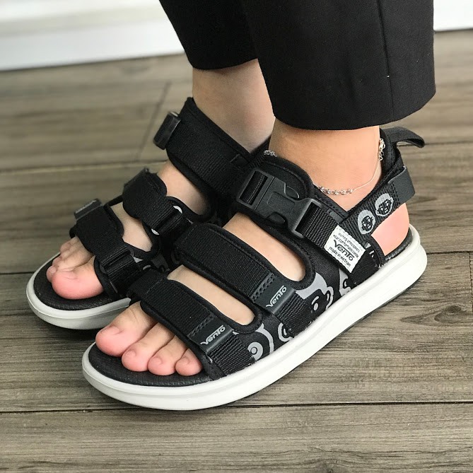 Giày Sandal Vento NB80 Nữ Họa tiết đường phố chính hãng [Full size 35 - 39]