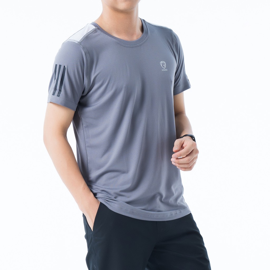 Áo Thun Thể Thao Nam Cổ Tròn ROUGH Form Sport Trẻ Trung, Thấm Hút Mồ Hôi | BigBuy360 - bigbuy360.vn