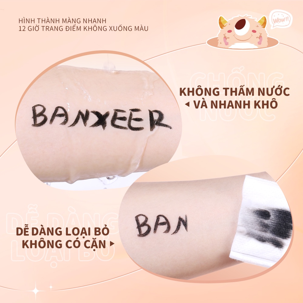 Bút Kẻ Mắt Nước BANXEER Khô Nhanh Và Lâu Trôi 15g