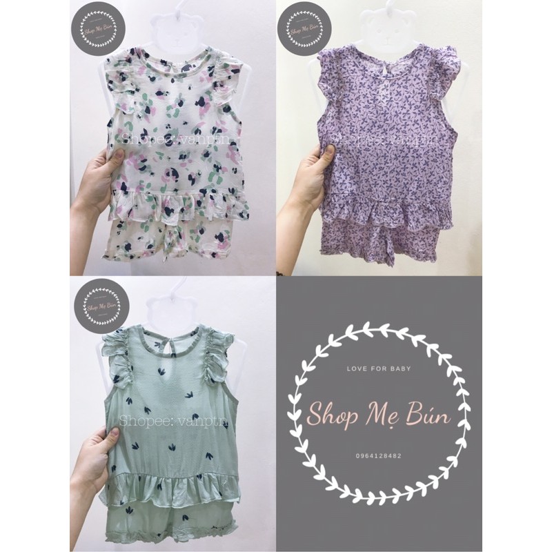 _BỘ QUẦN ÁO VẢI LANH TƠ CHO BÉ GÁI