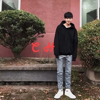 Áo nỉ hodei trơn có mũ -C