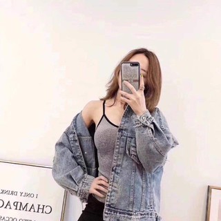 [Rẻ Vô Địch] áo hai dây kèm mút ngực (dây chéo lưng)