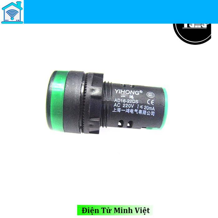 Đèn báo tín hiệu 220V phi 22 giá rẻ