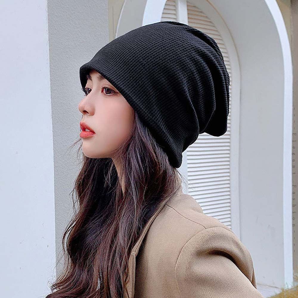 Mũ len mỏng thoáng khí họa tiết kẻ sọc thời trang cổ điển phong cách hip hop thiết kế cho nam nữ
