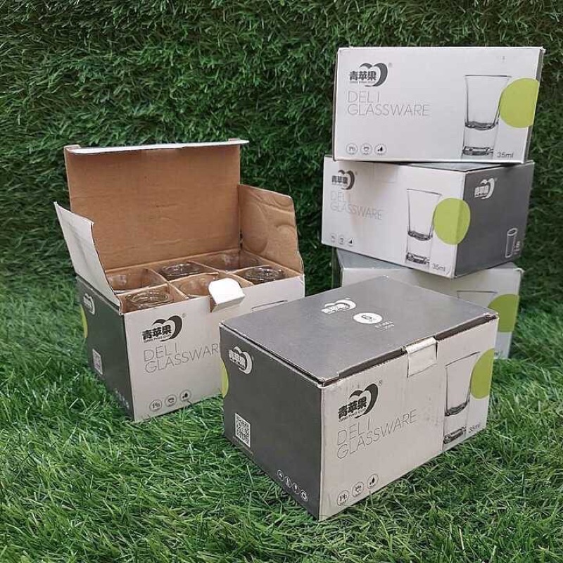 Set 6 Ly uống rượu Deli