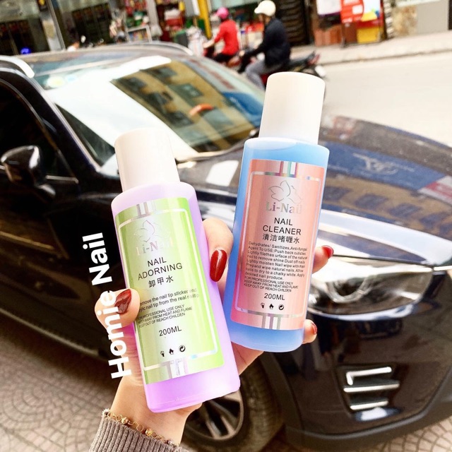 NƯỚC LAU GEL/ NƯỚC Ủ PHÁ GEL LINAIL 200ml