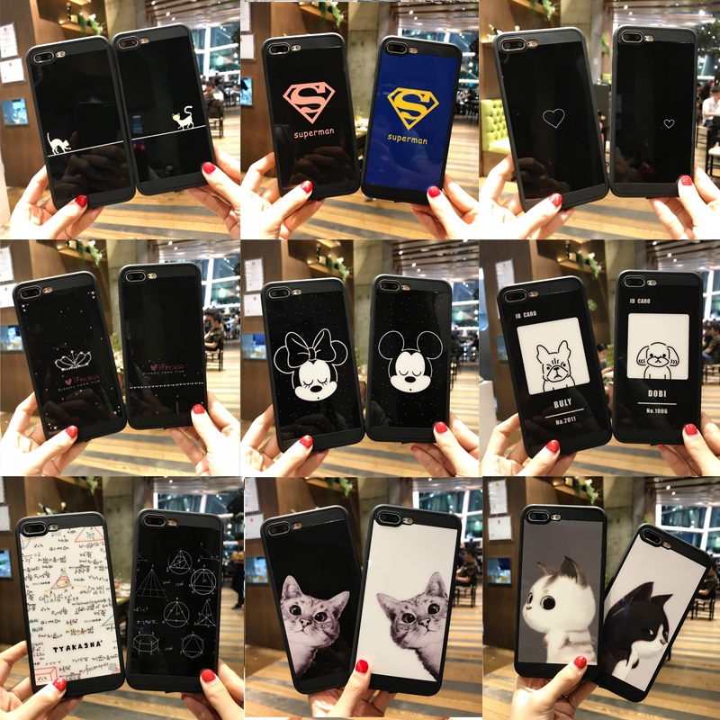 Ốp lưng TPU họa tiết thời trang cho Iphone 6 6s 7 8 6plus 6splus 7plus 8plus X Xs Xr