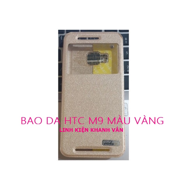 BAO DA HTC M9 MÀU VÀNG