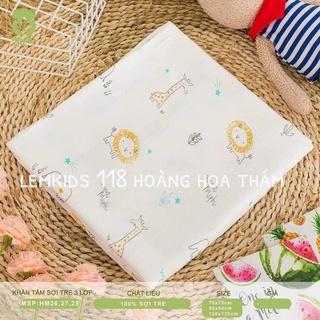 [ Khăn tắm ] Khăn Tắm Sợi Tre Mippi