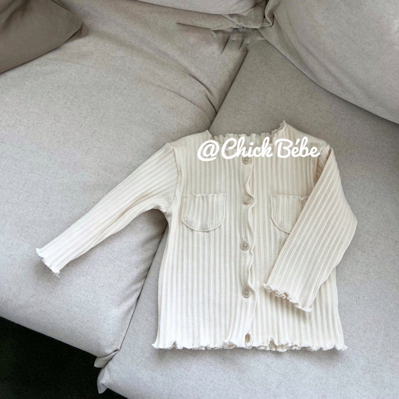 Áo cardigan bèo Camila Aota made in Korea cho bé gái từ 9kg
