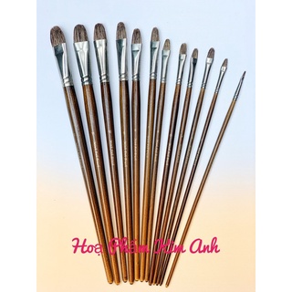 Cọ lông chồn 12 cây bán lẻ theo từng số