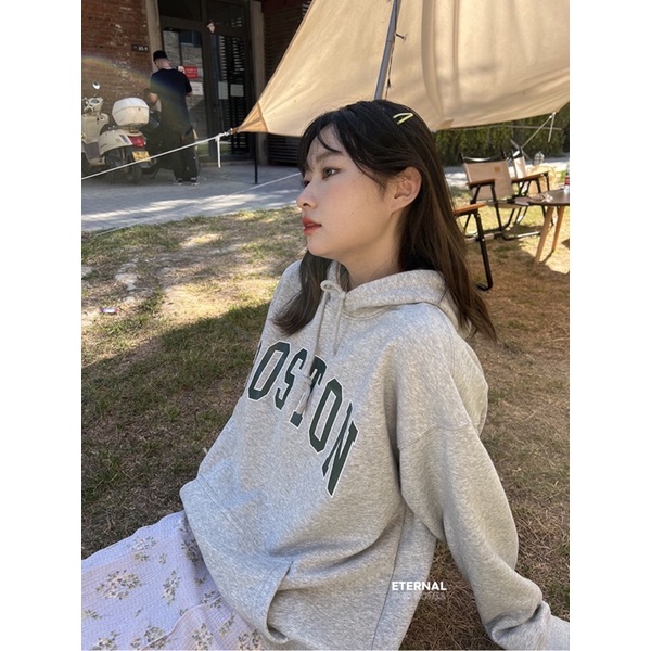 Áo hoodie BOSTON