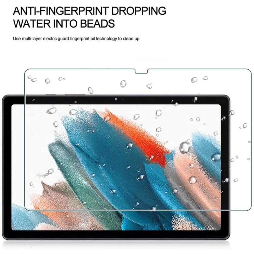 Set 2 Kính Cường Lực Bảo Vệ Màn Hình Máy Tính Bảng Samsung Galaxy Tab A8 10.5 2021 SM-X200/SM-X205 Galaxy Tab A8 10.5