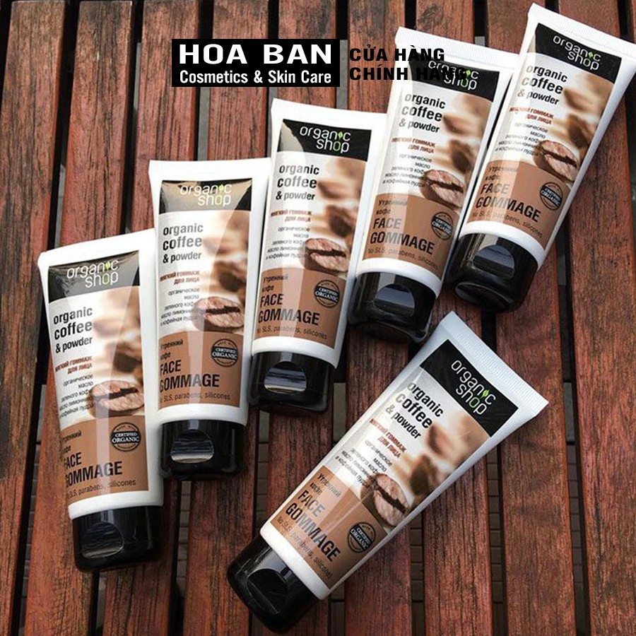 Tẩy tế bào chết Organic Shop (tuýp) - HB0113 | BigBuy360 - bigbuy360.vn