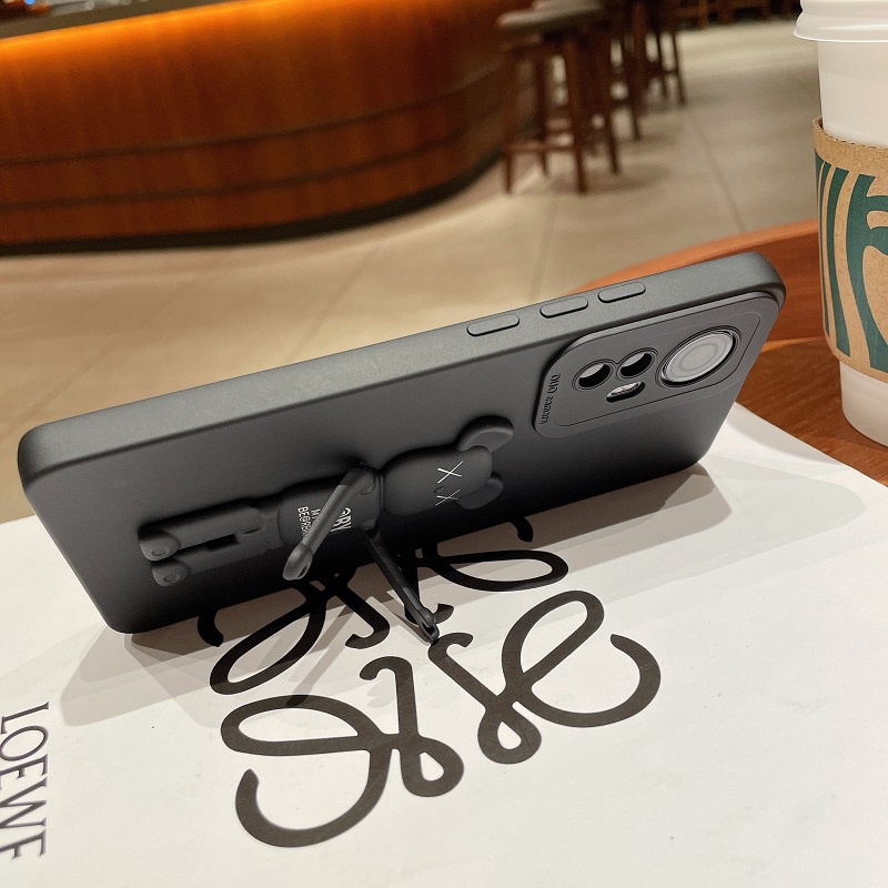 Ốp Điện Thoại TPU Mềm Có Giá Đỡ Họa Tiết Hoạt Hình Cho Xiaomi Mi 12 12s 12X 11 Pro Lite