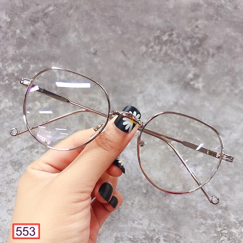 [Mã FARSSTGRE giảm 5K đơn bất kỳ] MẮT KÍNH GỌNG CẬN CHÂN XOẮN TRÒN 553 NEW FASHION SIÊU DỄ THƯƠNG | BigBuy360 - bigbuy360.vn