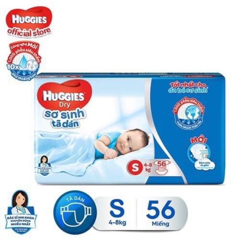 Bỉm/Tả quần Huggies M74 / L68 / XL62 / XXL56