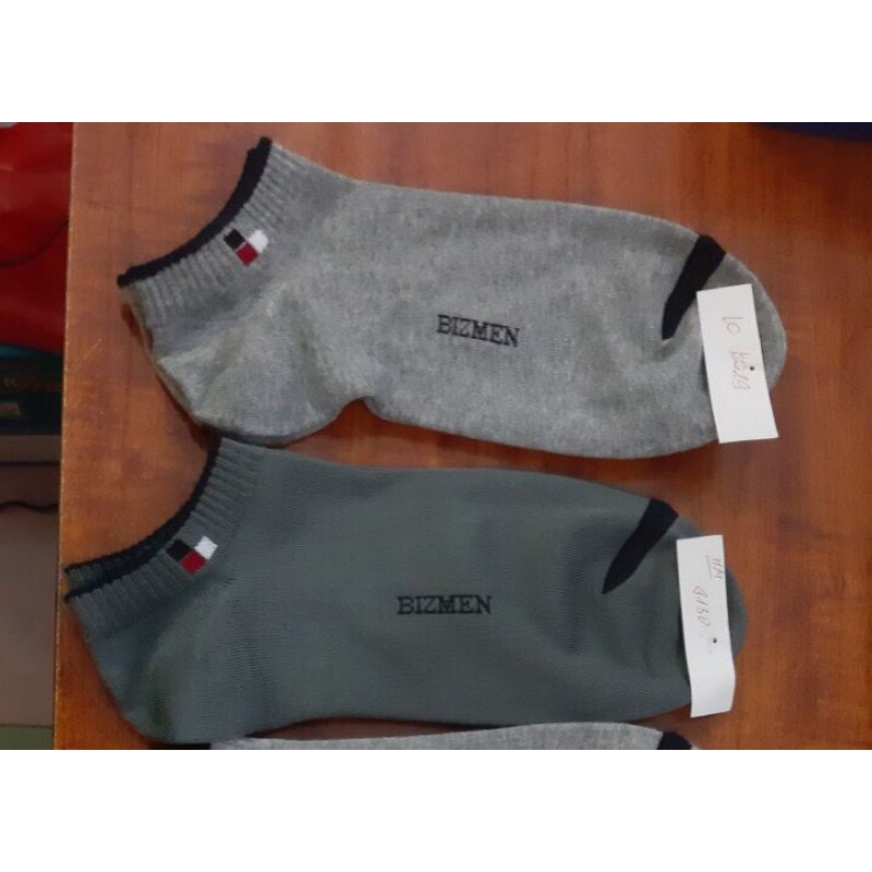 set 5 đôi tất vớ nam cotton cổ ngắn Bizmen - Dzung