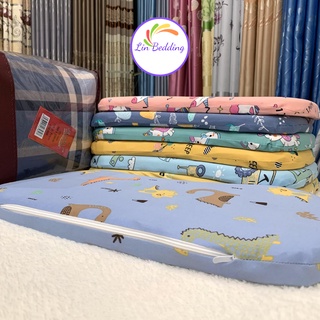 Gối cao su non cho bé Lin Bedding mềm mại hỗ trợ cổ, bảo vệ đầu cho bé, kích thước 30x45cm