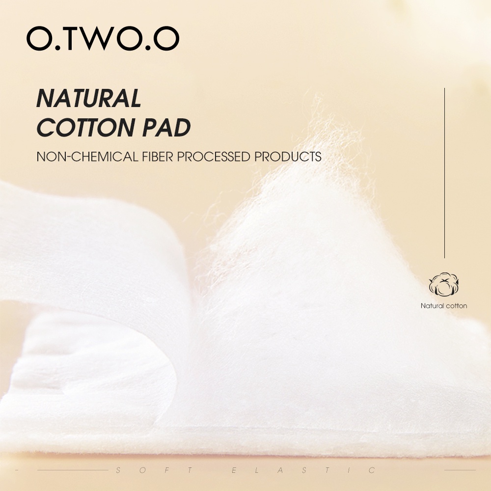Tẩy trang O.TWO.O 100% chất liệu cotton bông 50 miếng 50g | BigBuy360 - bigbuy360.vn