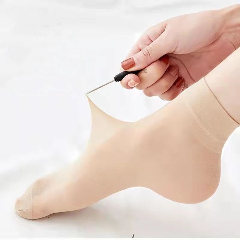 Set 10 Đôi Vớ Trong Suốt Siêu Mỏng Cho Nữ