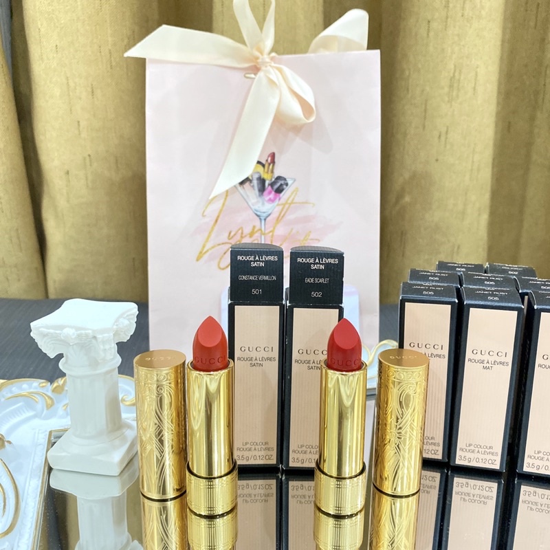 Son Gucci Matte 208, 505, 25, 217 💞