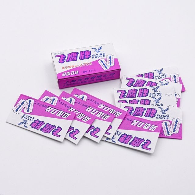 Hộp 10 lưỡi lam đen TIAN TIAN