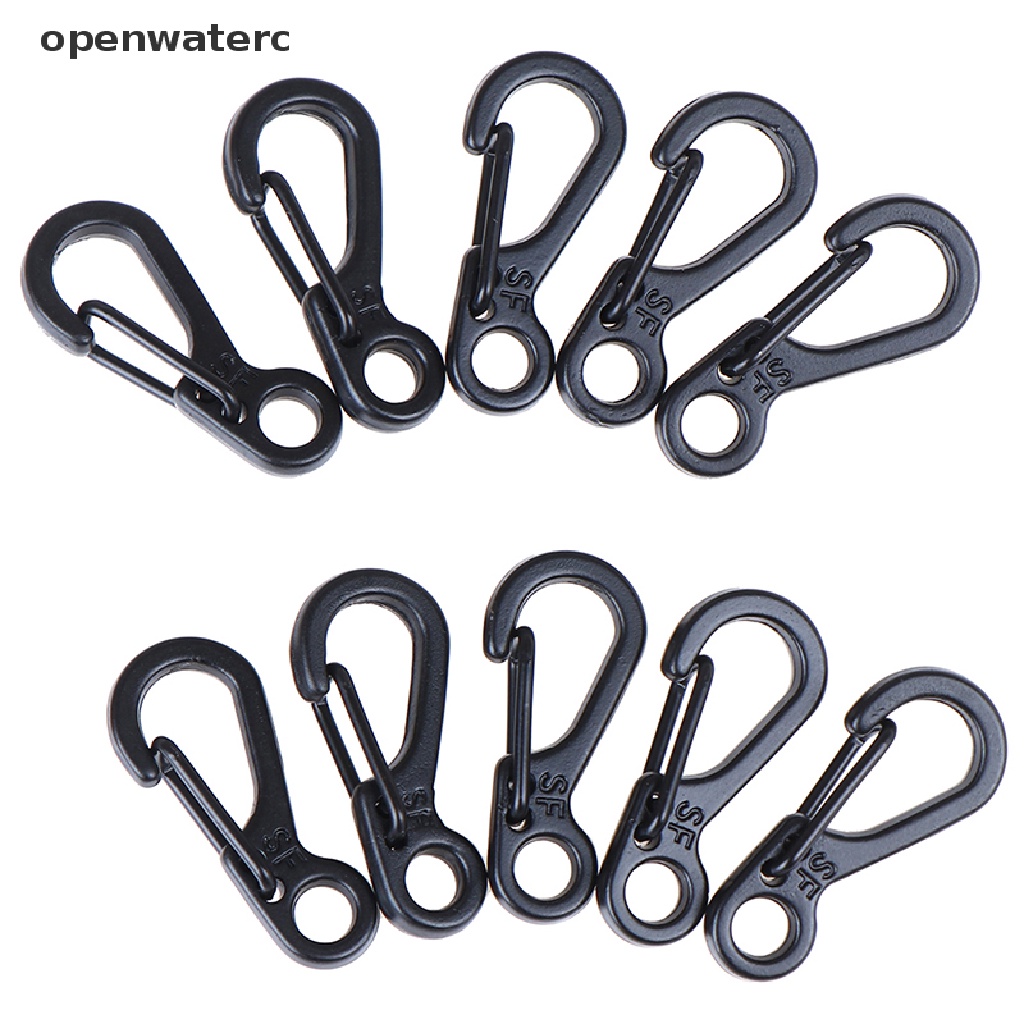 Set 10 Móc Khóa Carabiner Mini Đa Năng Tiện Dụng Dùng Khi Đi Cắm Trại